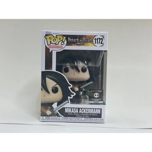Funko Pop 1172 Attack on Titan Mikasa Ackermann Chalice Exclusive